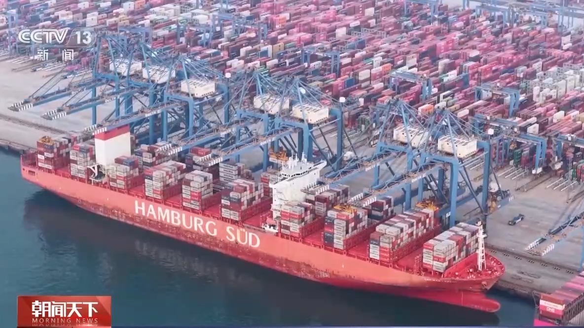 一线分钟 青岛港科技升级货物“秒通关”(图6)