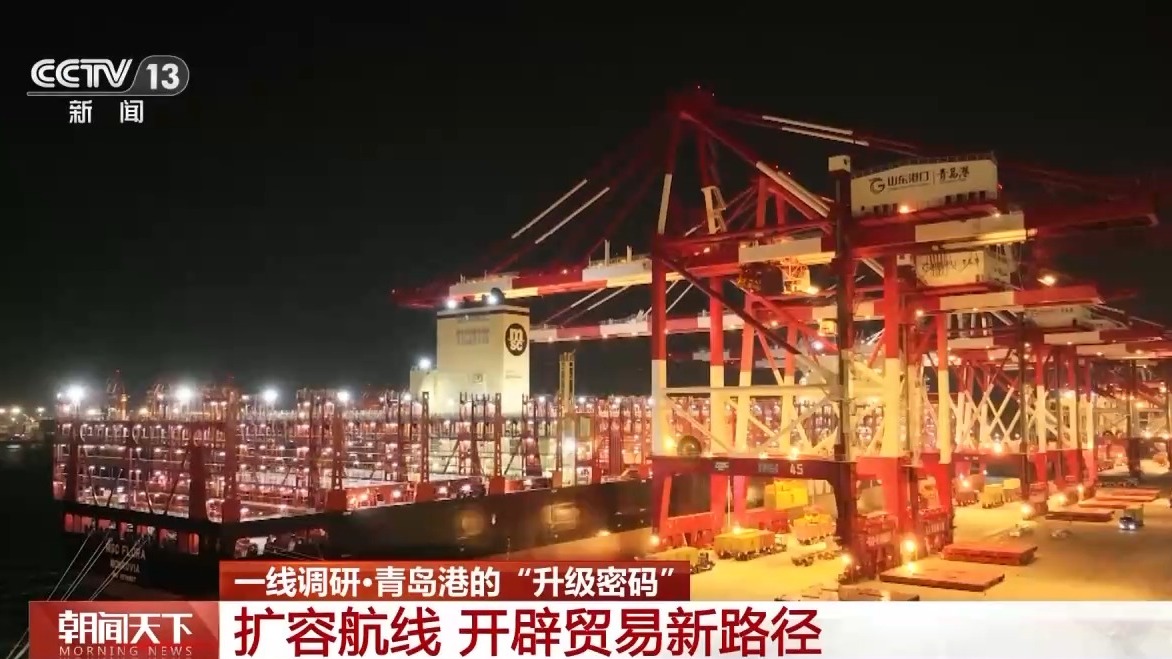 一线分钟 青岛港科技升级货物“秒通关”(图8)