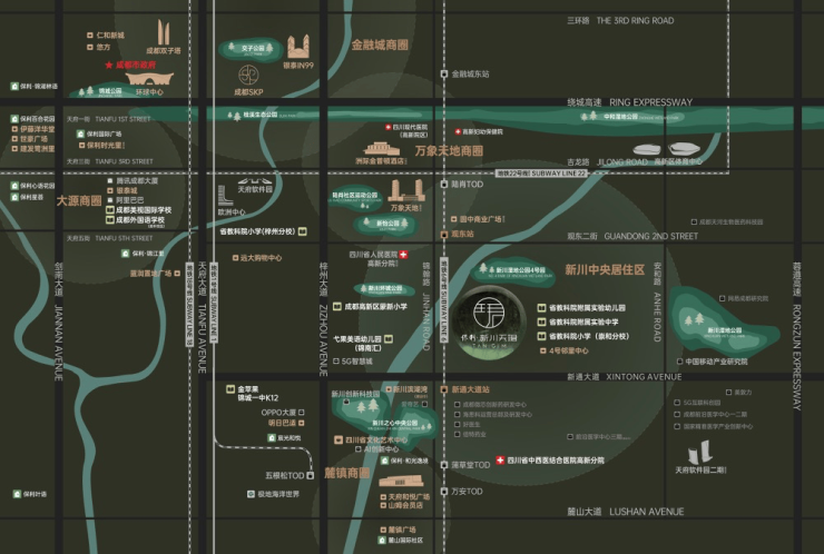 成都保利新川天珺楼盘营销中心电话最新动态：成交价参考-户型图-优惠活动详情(图1)