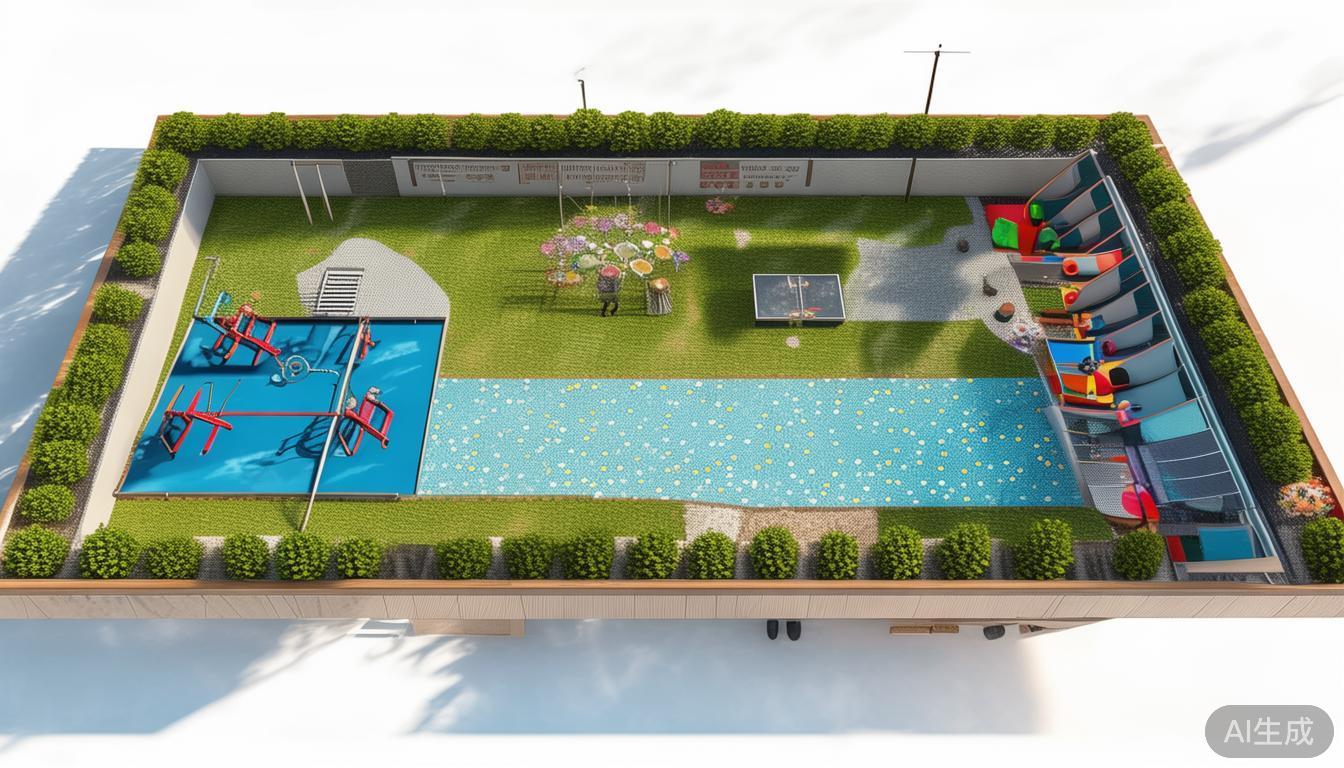 你家门口也有这样的幸福空间吗？这个2355㎡的口袋公园让居民直呼太方便(图4)