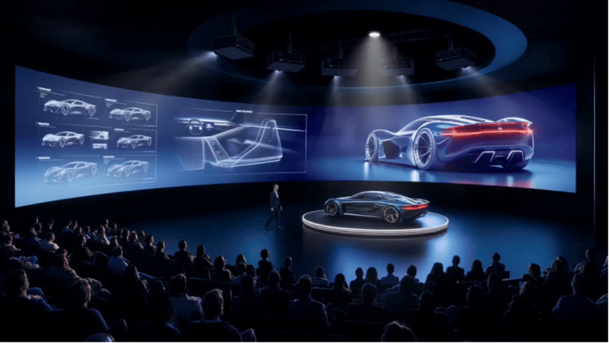 光影赋能大型场馆 ——工程投影点亮城市公共空间(图4)