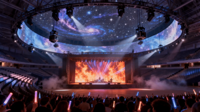 光影赋能大型场馆 ——工程投影点亮城市公共空间(图7)